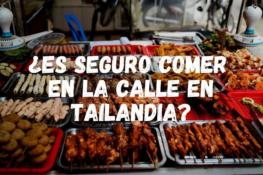 ¿Es seguro comer y beber en la calle en Tailandia?