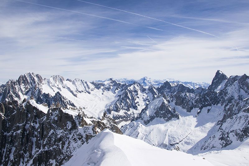 Aguja de midi o aiguille du midi