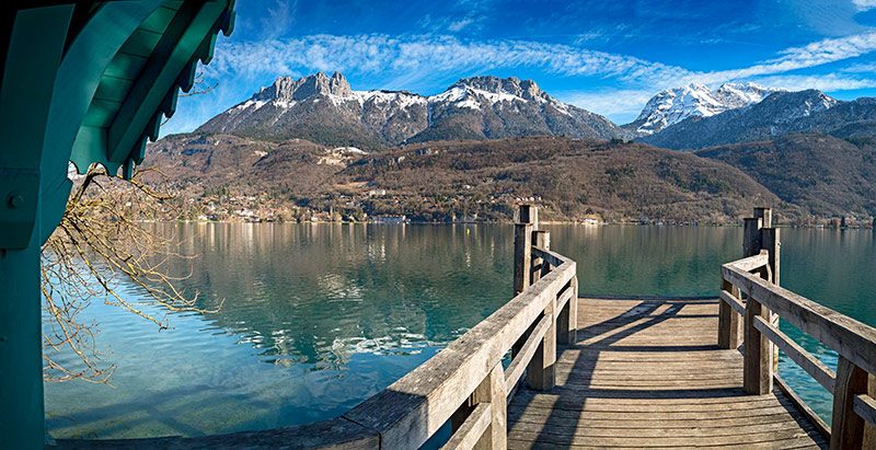 Lago de annecy, lac de annecy
