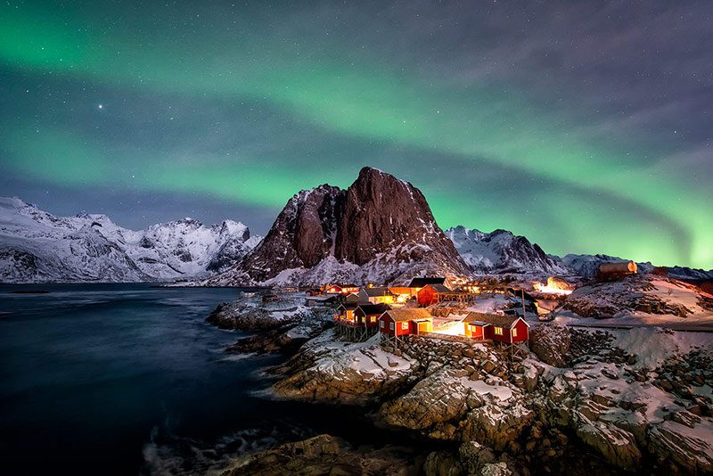 hamnoy islas lofoten, noruega